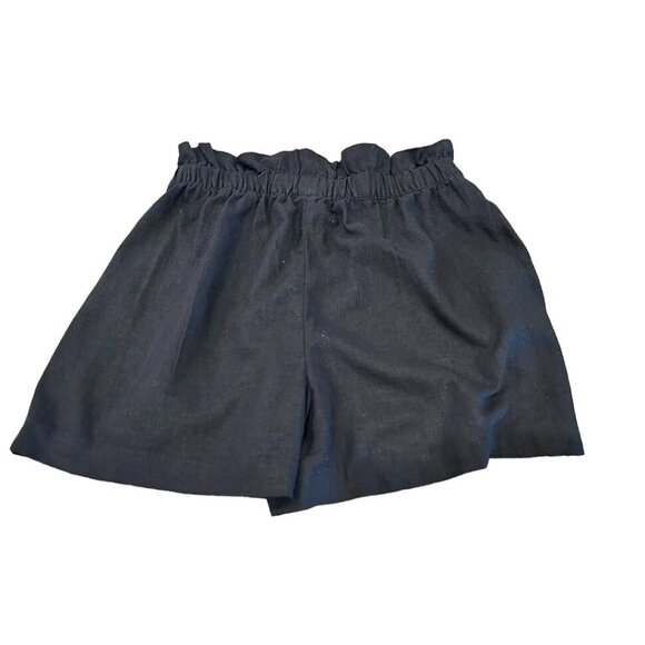 Express Black Linen & Rayon Women's Shorts -‎ Size S - Picture 2 of 6